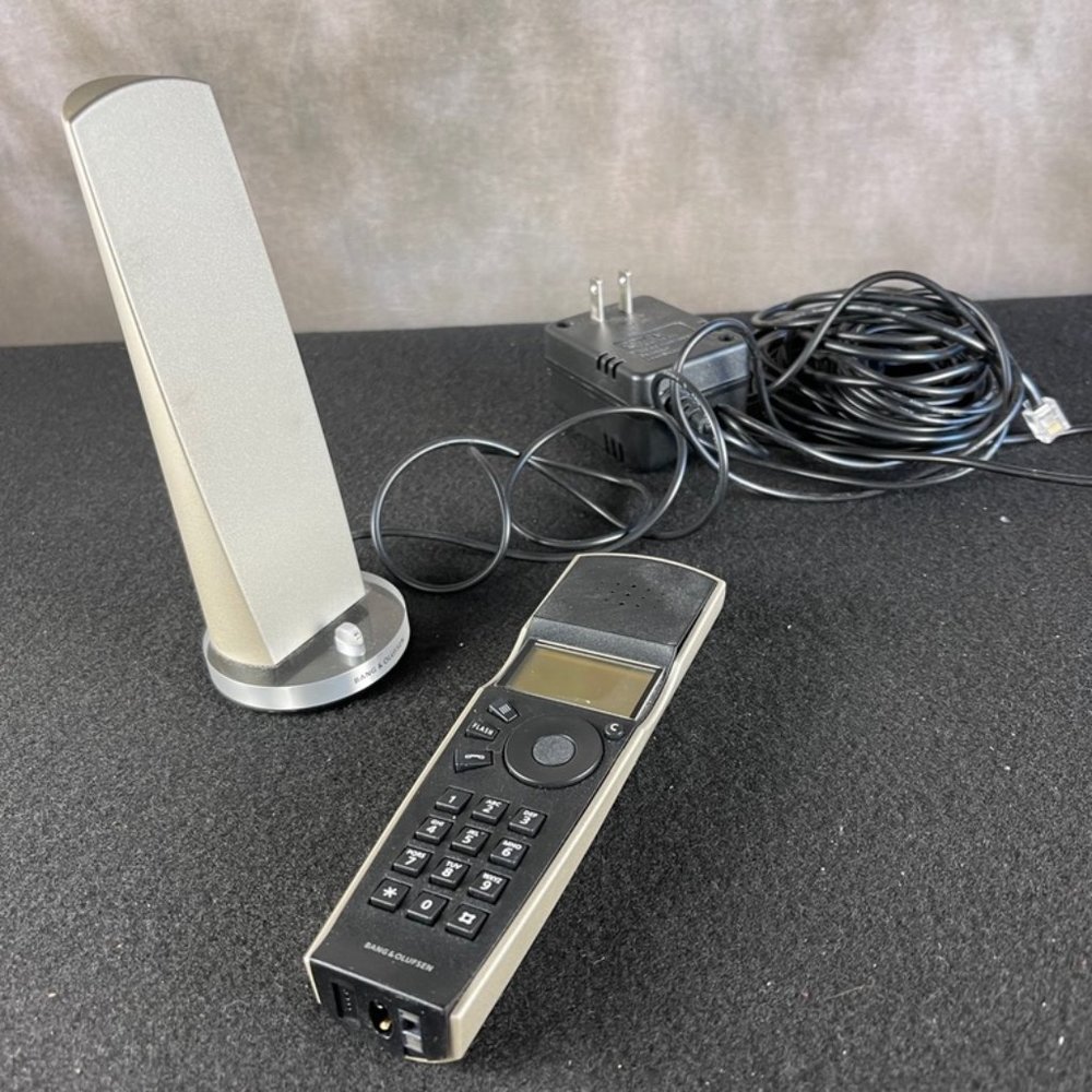 Bang + Olufsen BeoComm 4 Portable Telephone Sleek Modern - Smoke Free Home